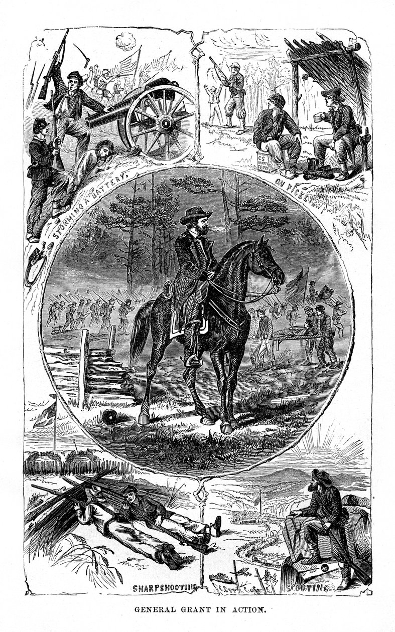Ulysses S. Grant, 18th President of the United States by Unbekannt