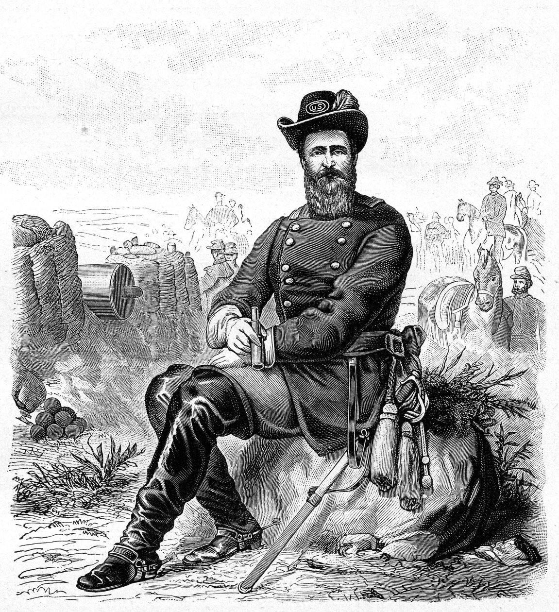 Ulysses S Grant, 19th Century American Soldier and Statesman by Unbekannt