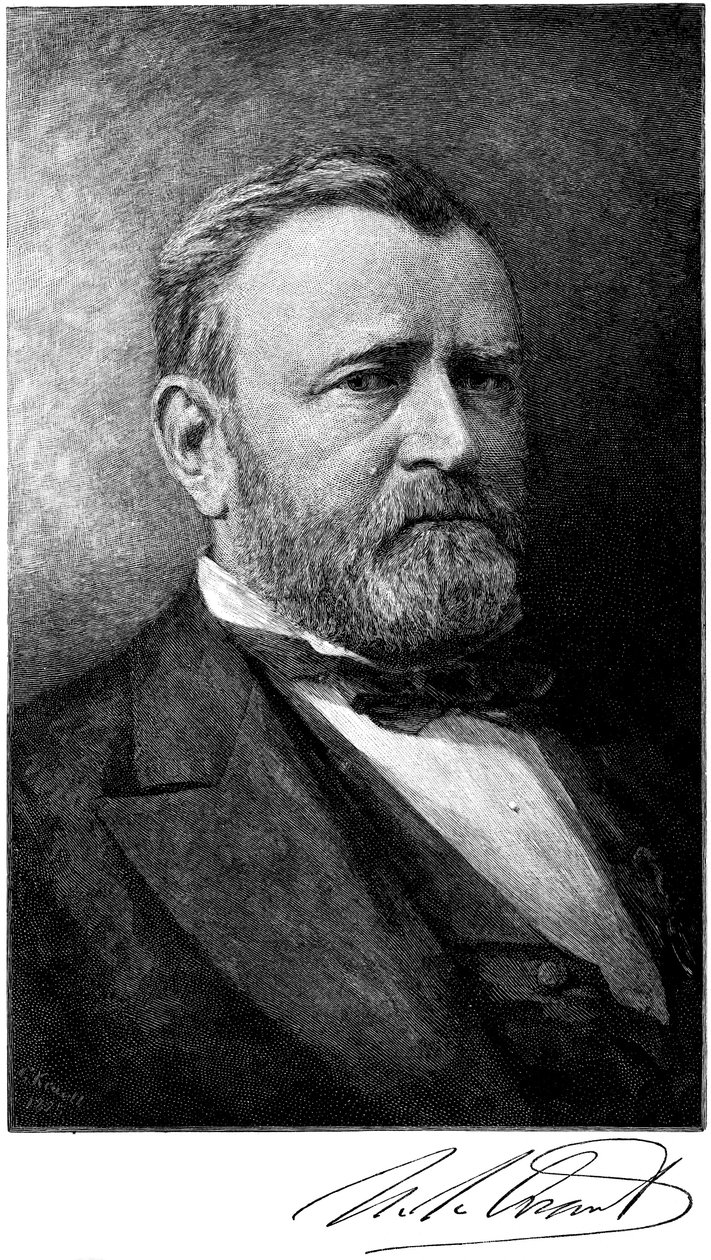 Ulysses S. Grant, American Soldier and Statesman by Unbekannt