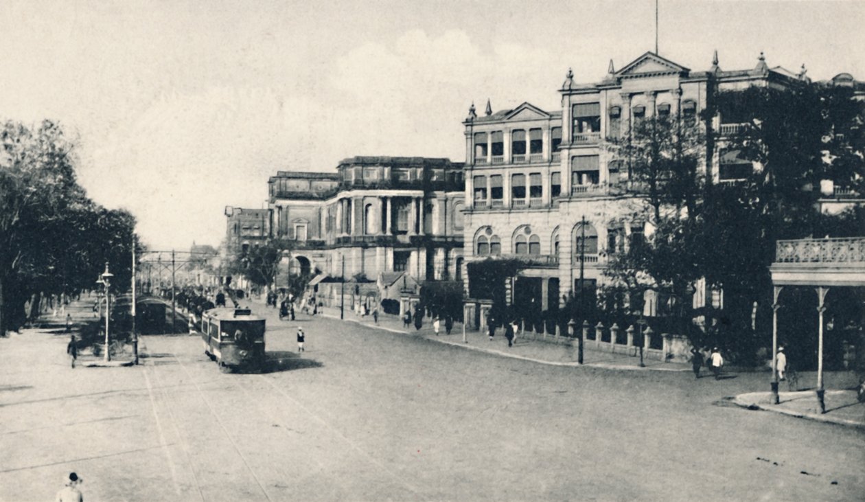 United Services Club, Chowringhee Road, Calcutta, early 20th century by Unbekannt