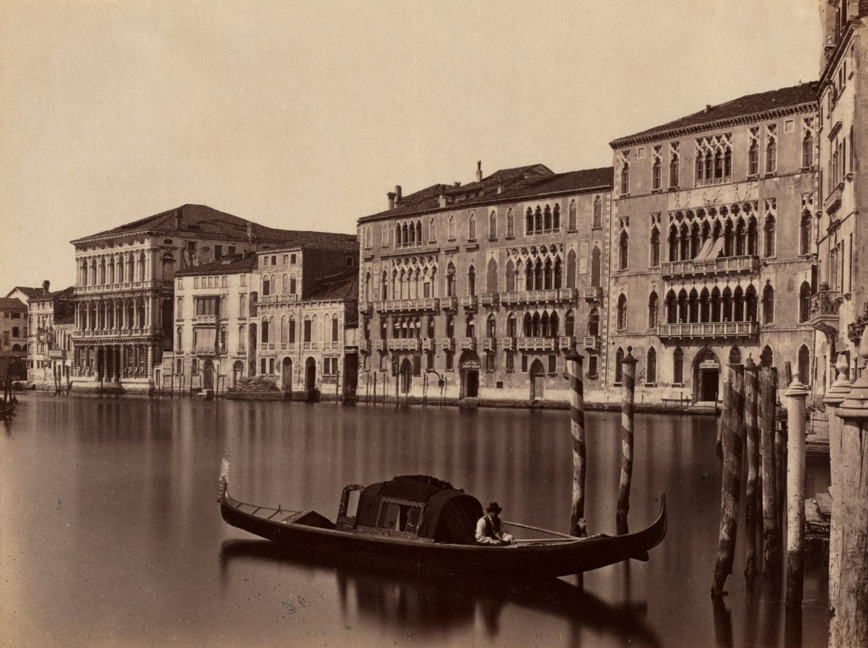 Untitled Venetian Gondola by Unbekannt