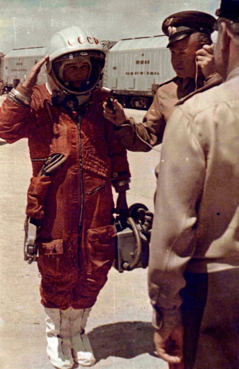 Valentina Tereshkova, Russian Cosmonaut, Baikonur Cosmodrome, USSR, 16 June 1963 by Unbekannt