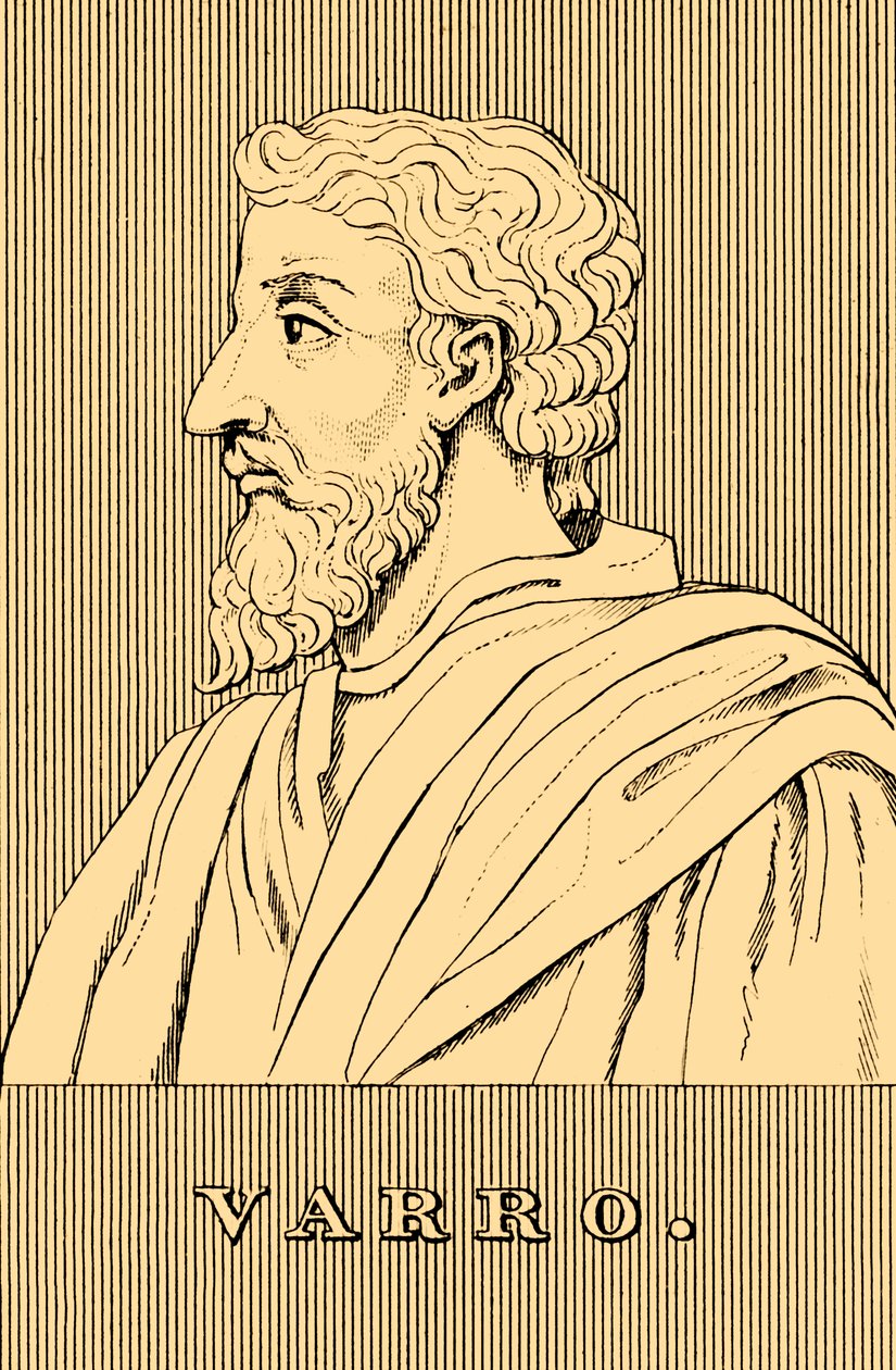 Varro, 116-27 BC, 1830 by Unbekannt