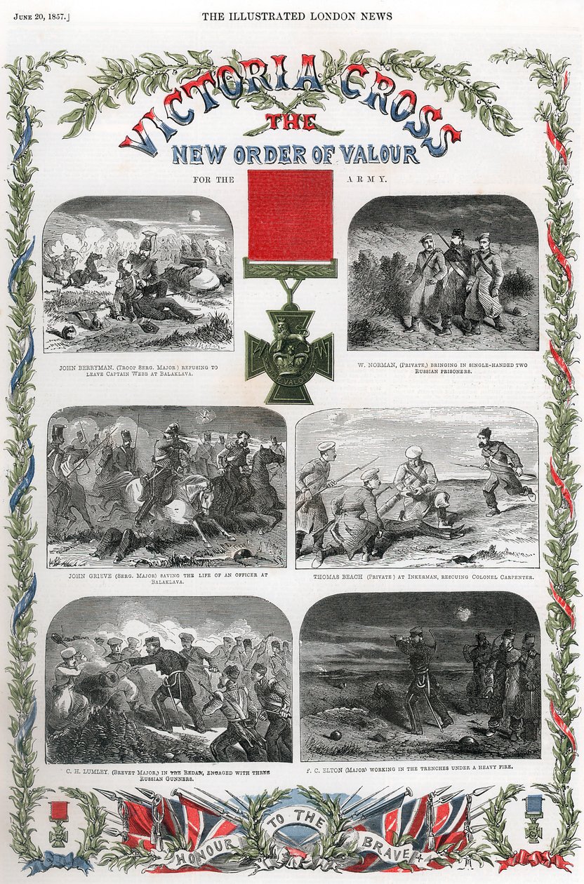 Victoria Cross, British award for gallantry by Unbekannt