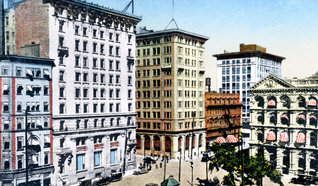 Victoria Square, St James Street, Montreal, Canada by Unbekannt