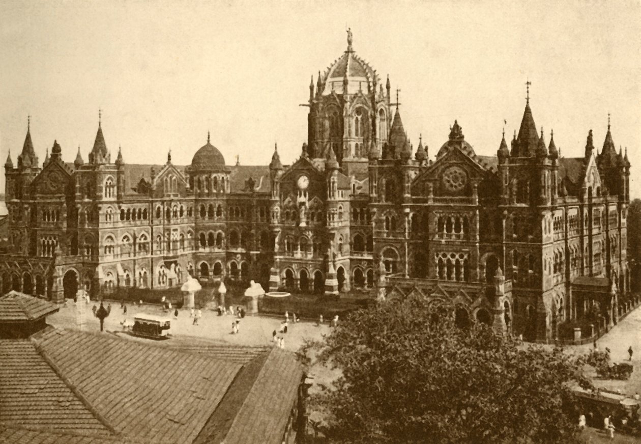 Victoria Station, Bombay, 1930 by Unbekannt