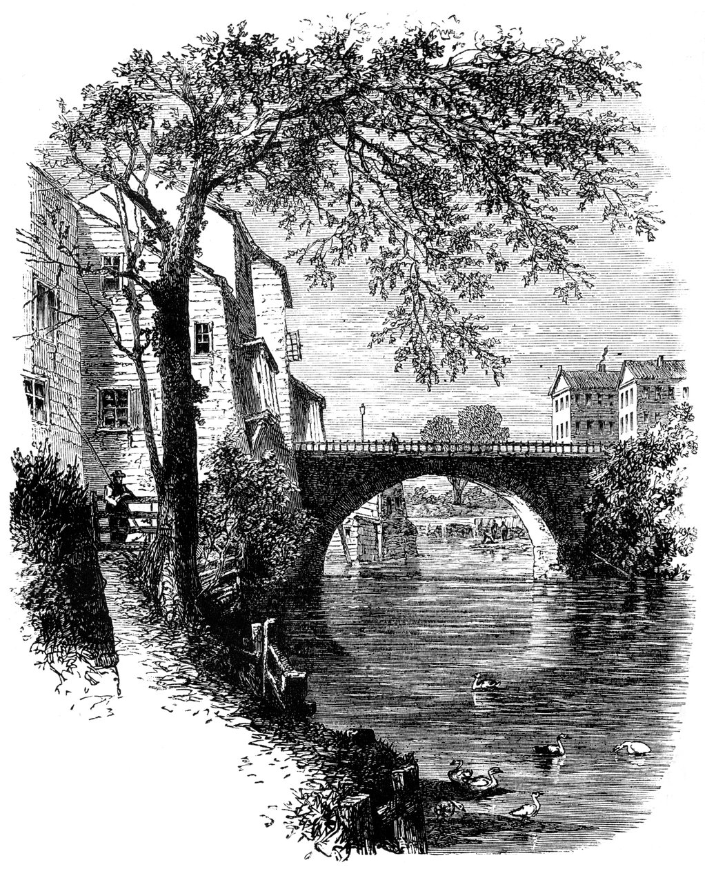 View in Hartford, Connecticut by Unbekannt