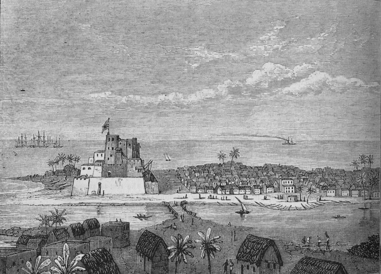 View of Elmina by Unbekannt