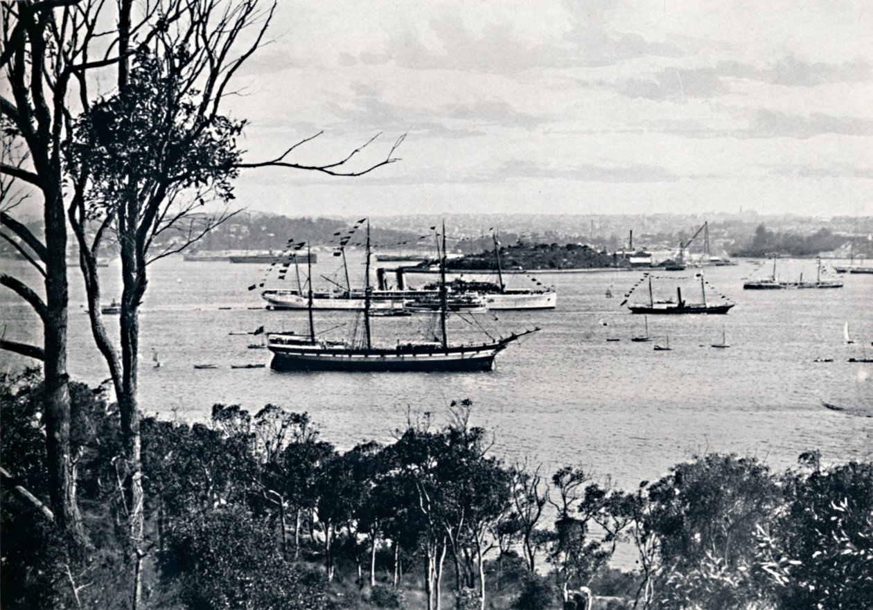 View of Sydney Harbour from North Shore, No. 1, c1900 by Unbekannt