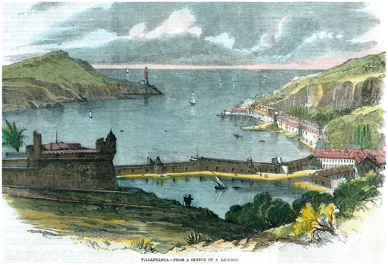 Villafranca, Italy, c. 1870 by Unbekannt