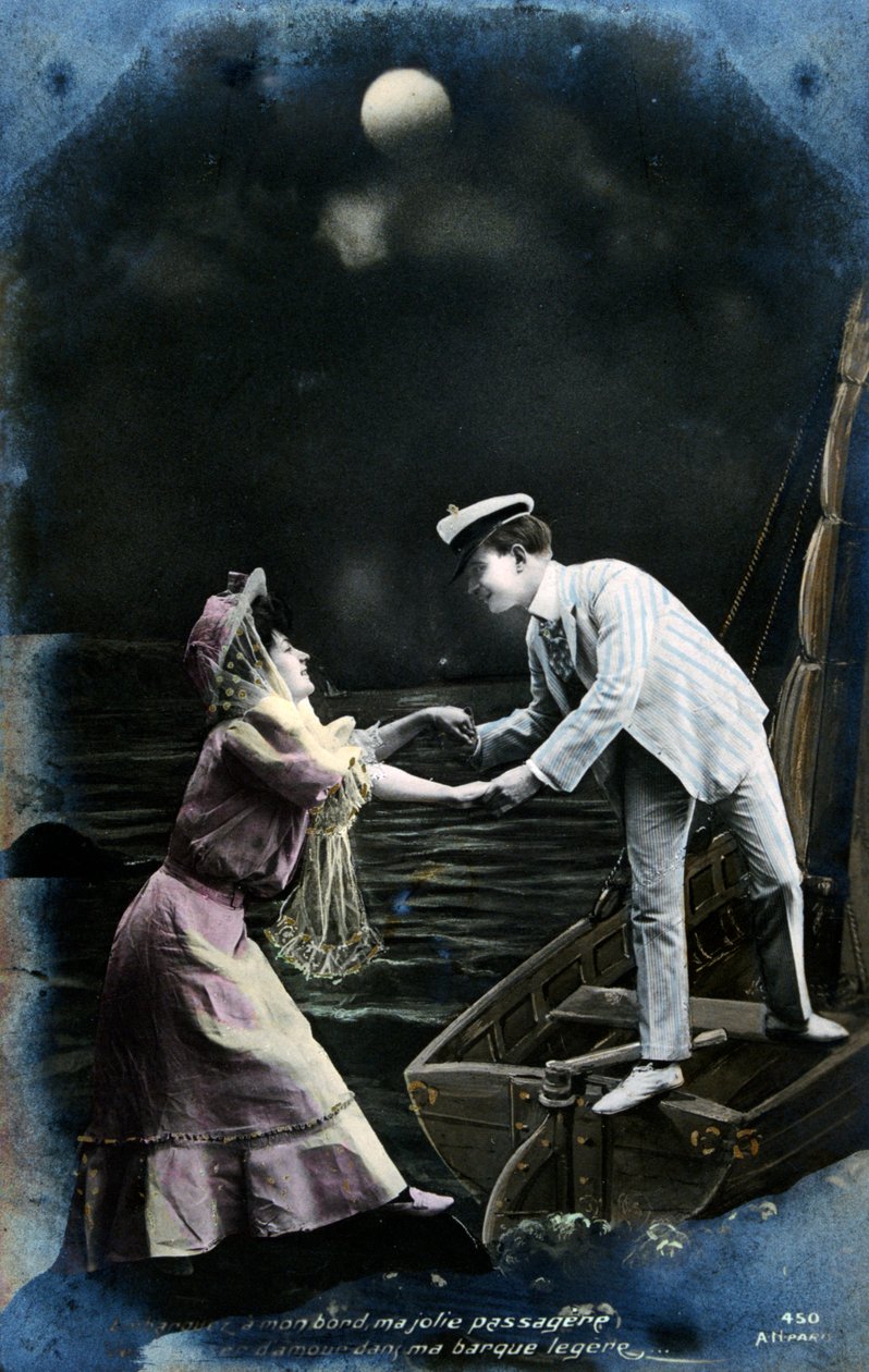 Vintage French Postcard by Unbekannt