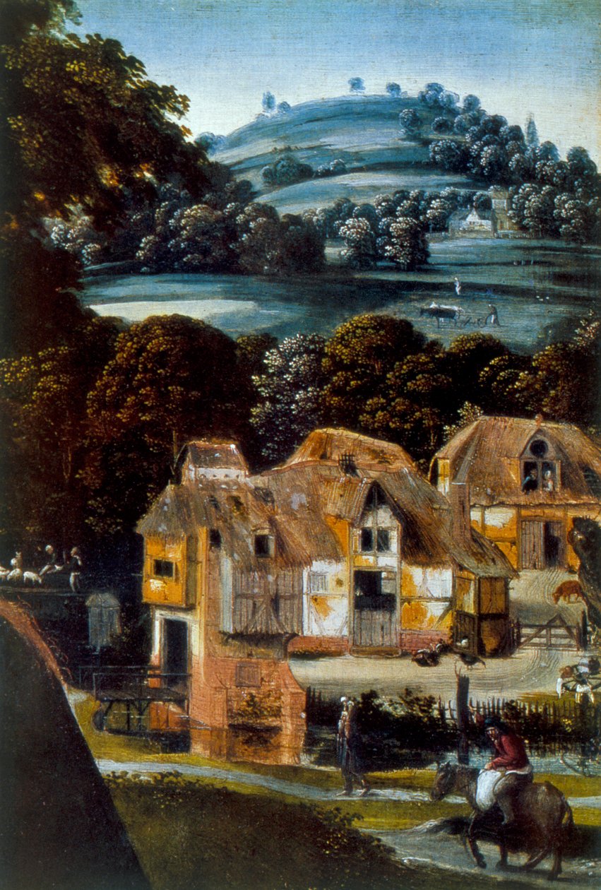 Virgin and Child (detail), 16th century by Unbekannt