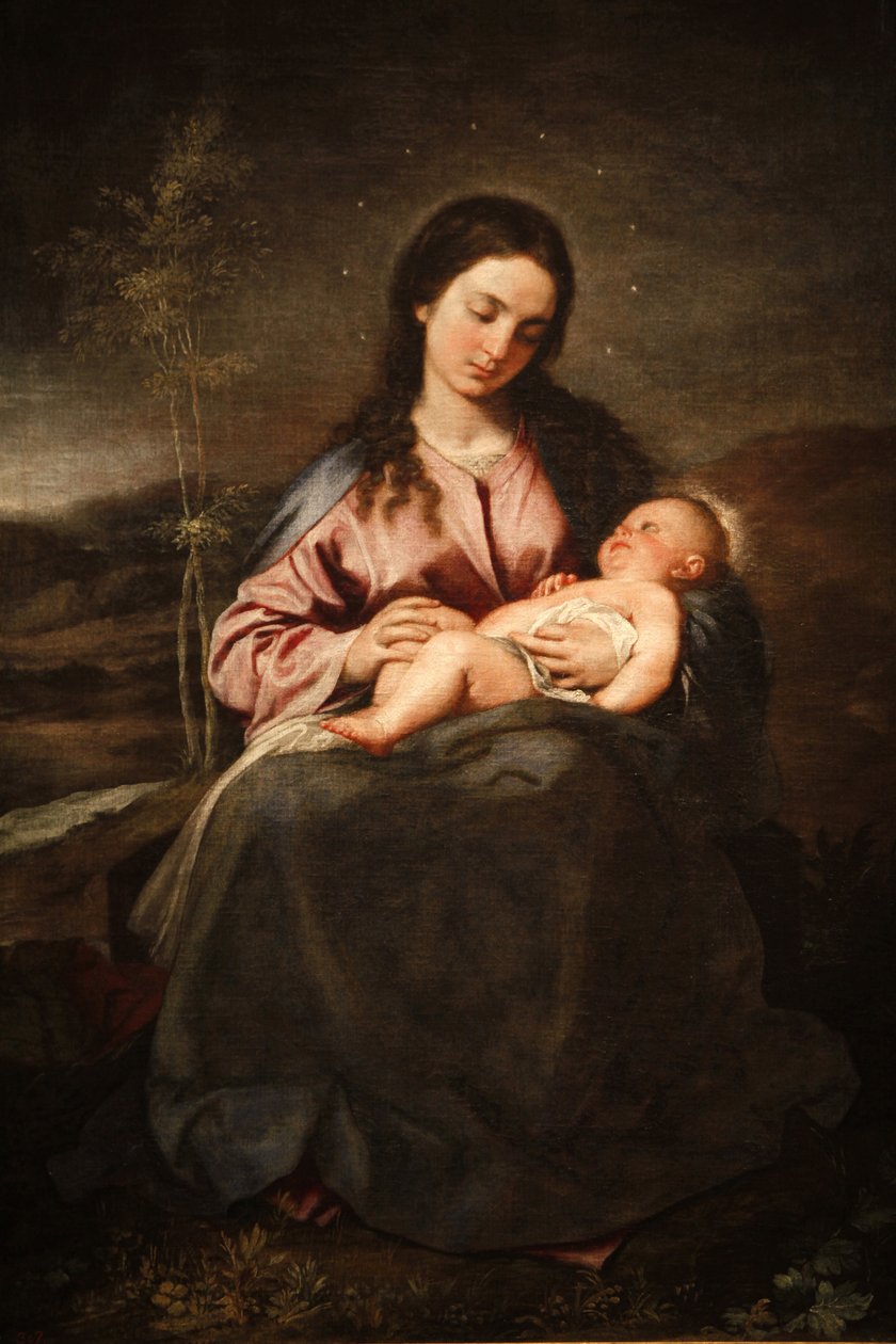 Virgin and Child by Alonso Cano, Madrid, Spain by Unbekannt