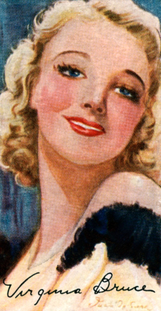 Virginia Bruce, American actress and singer by Unbekannt