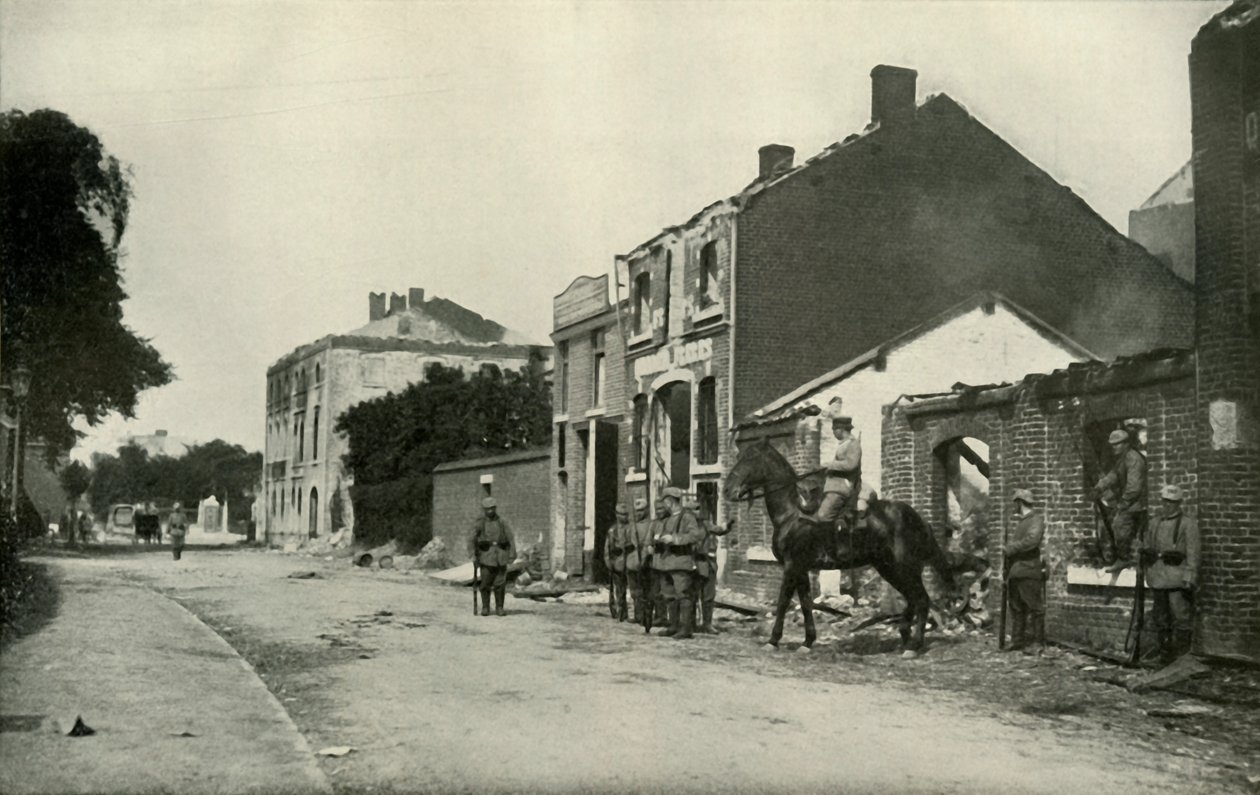 Visé in the Hands of the Germans by Unbekannt