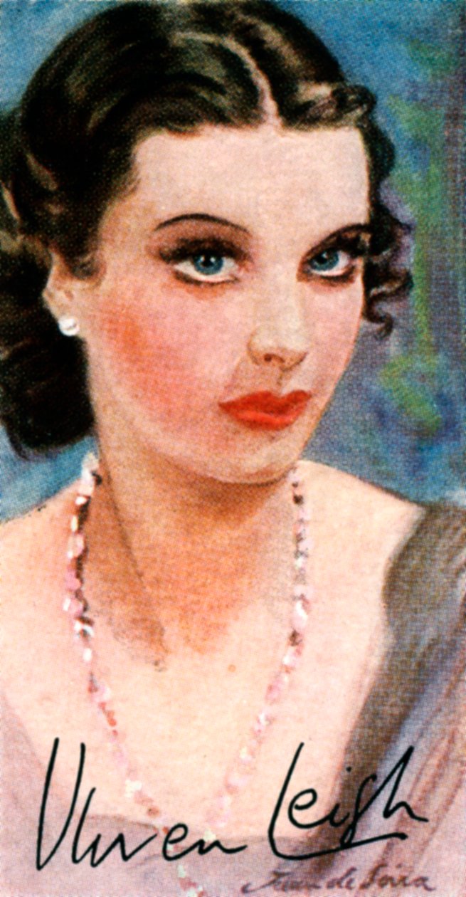 Vivien Leigh, English actress of the theatre and cinema by Unbekannt
