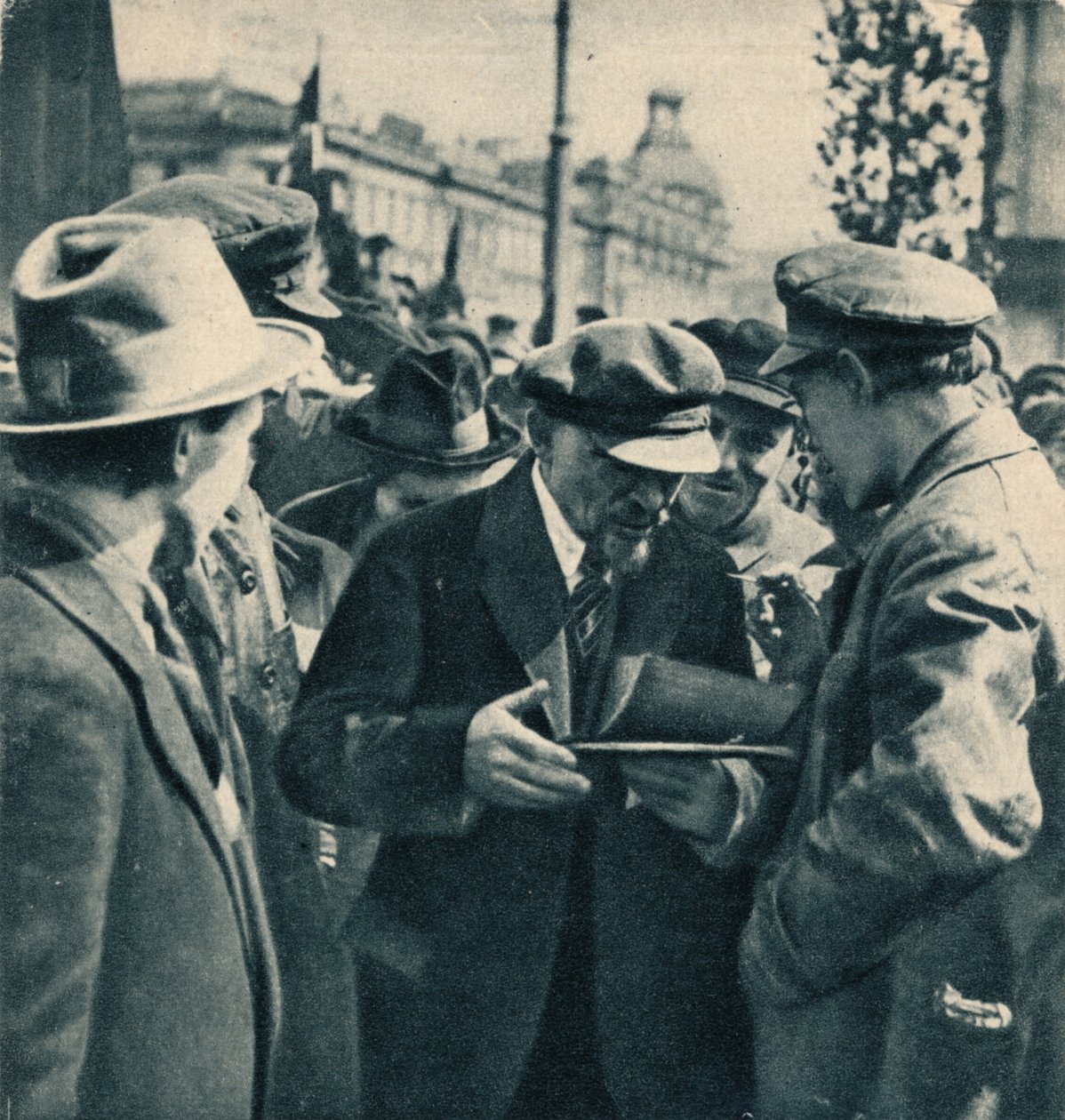 Vladimir Ilich Lenin, Russian Bolshevik leader, 1st March, 1920 by Unbekannt