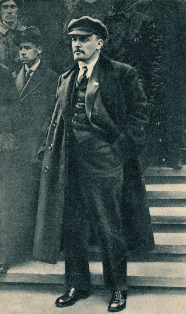 Vladimir Ilich Lenin, Russian Bolshevik leader, Moscow, Russia, 1 May, 1919 by Unbekannt
