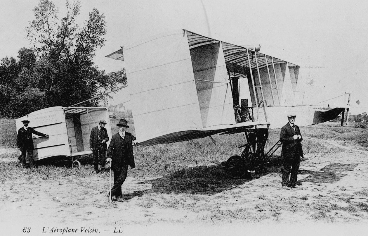 Voisin biplane, 1910 by Unbekannt
