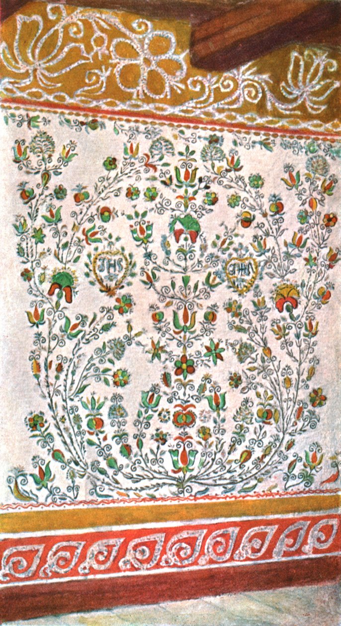 Wall decoration, Moravia, Czechoslovakia by Unbekannt