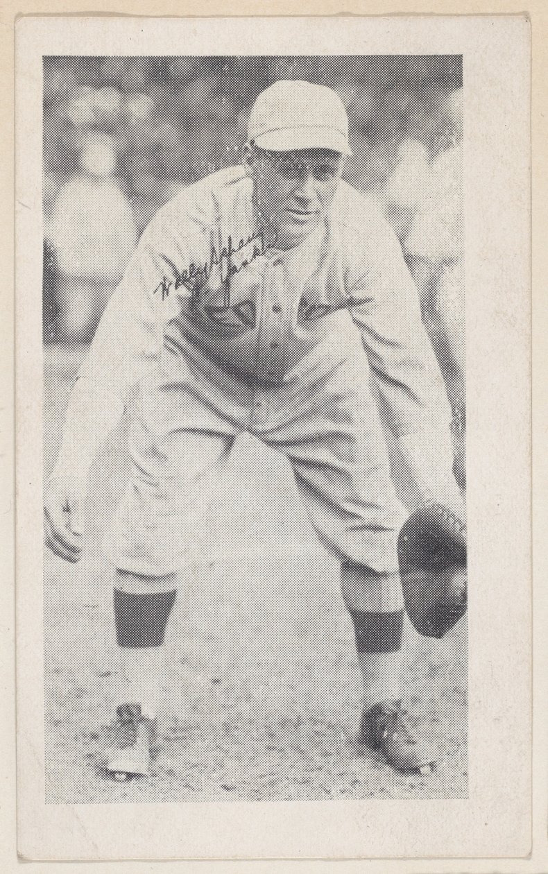 Wally Schang, C. Yanks, from Baseball Strip Cards W575-2, ca. 1921-22 by Unbekannt