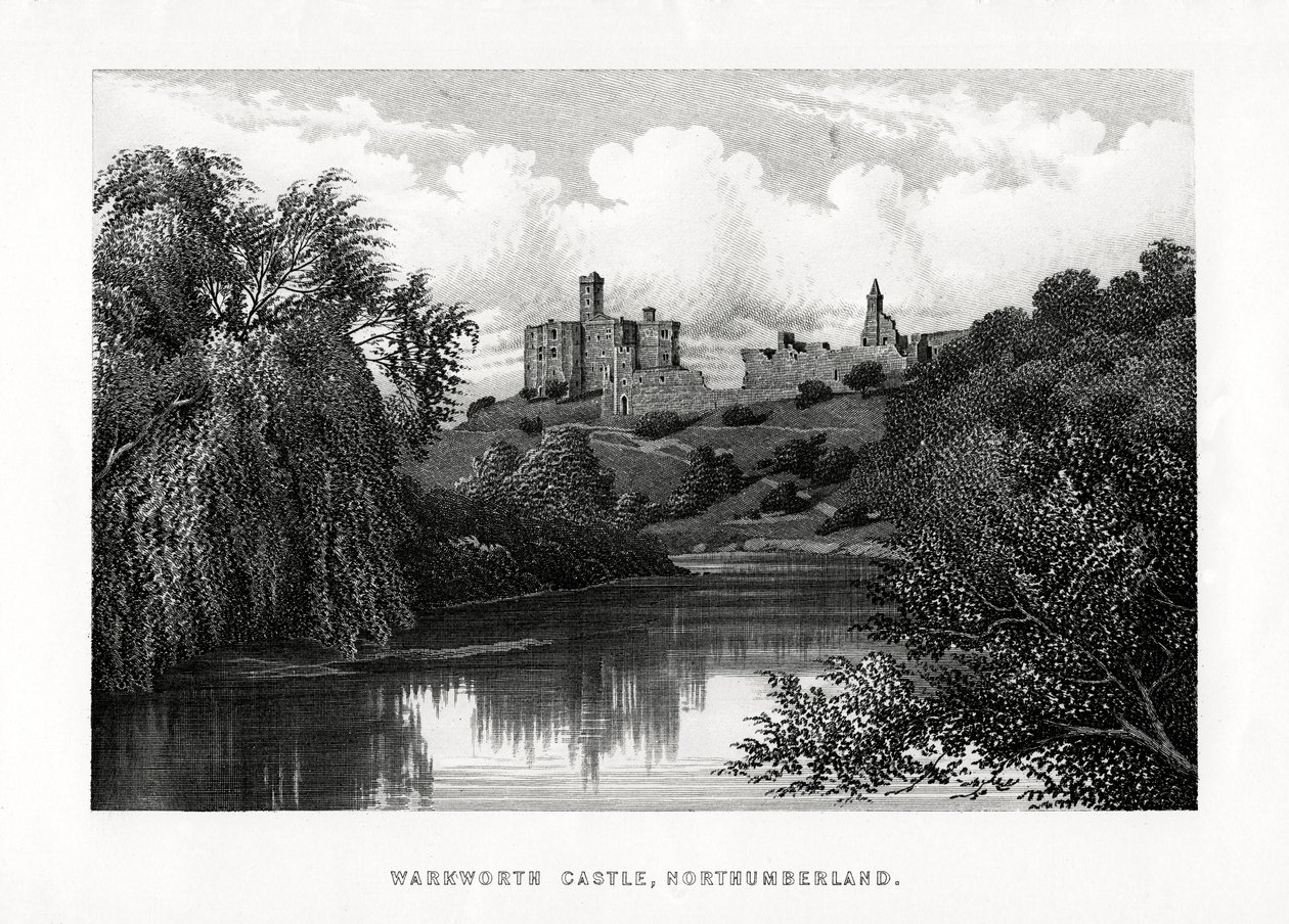 Warkworth Castle, Northumberland by Unbekannt