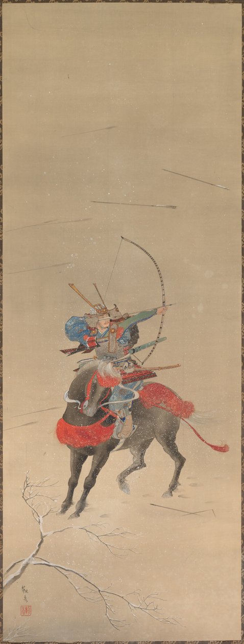 Warrior mounted on a Horse, 1700s-1800s by Unbekannt