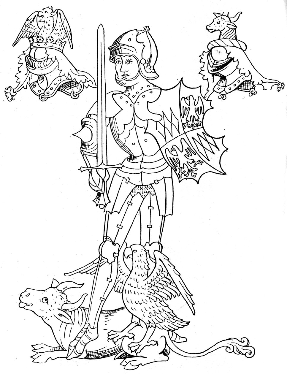 Warwick the Kingmaker, 15th Century English Nobleman and Soldier by Unbekannt