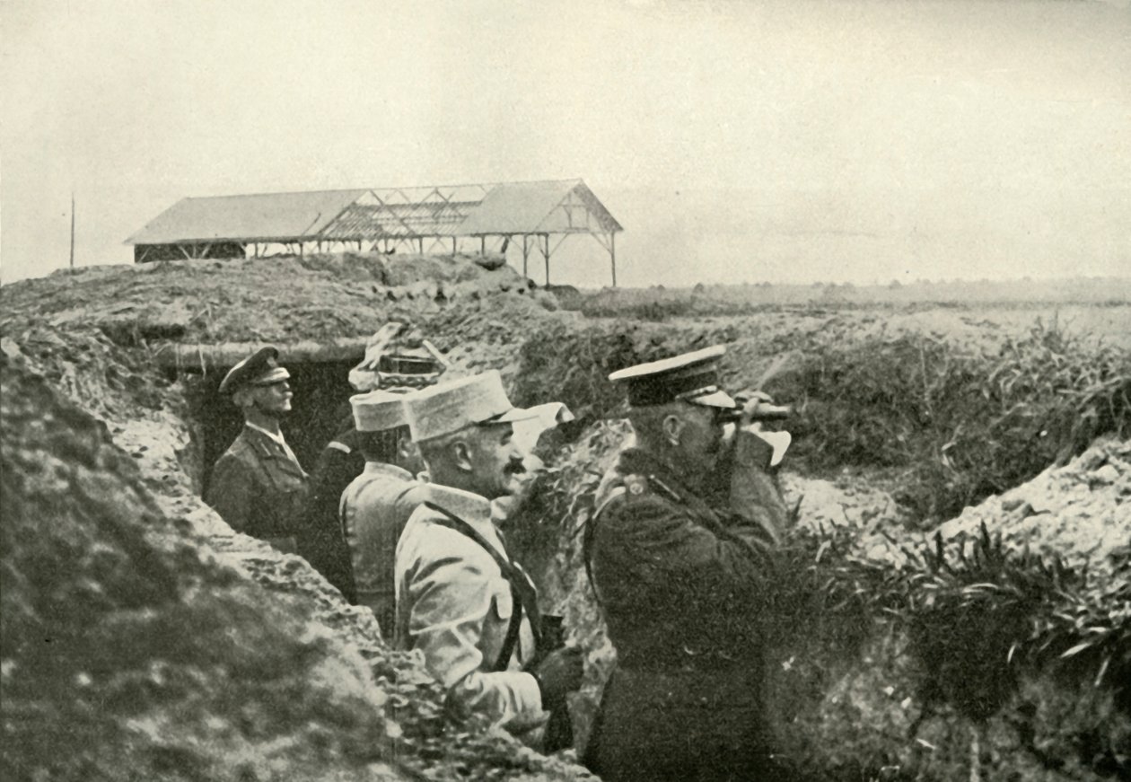 Watching the Battle in France by Unbekannt