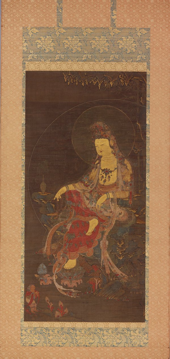 Water-Moon Avalokiteshvara Suwol Gwaneum Bosal by Unbekannt