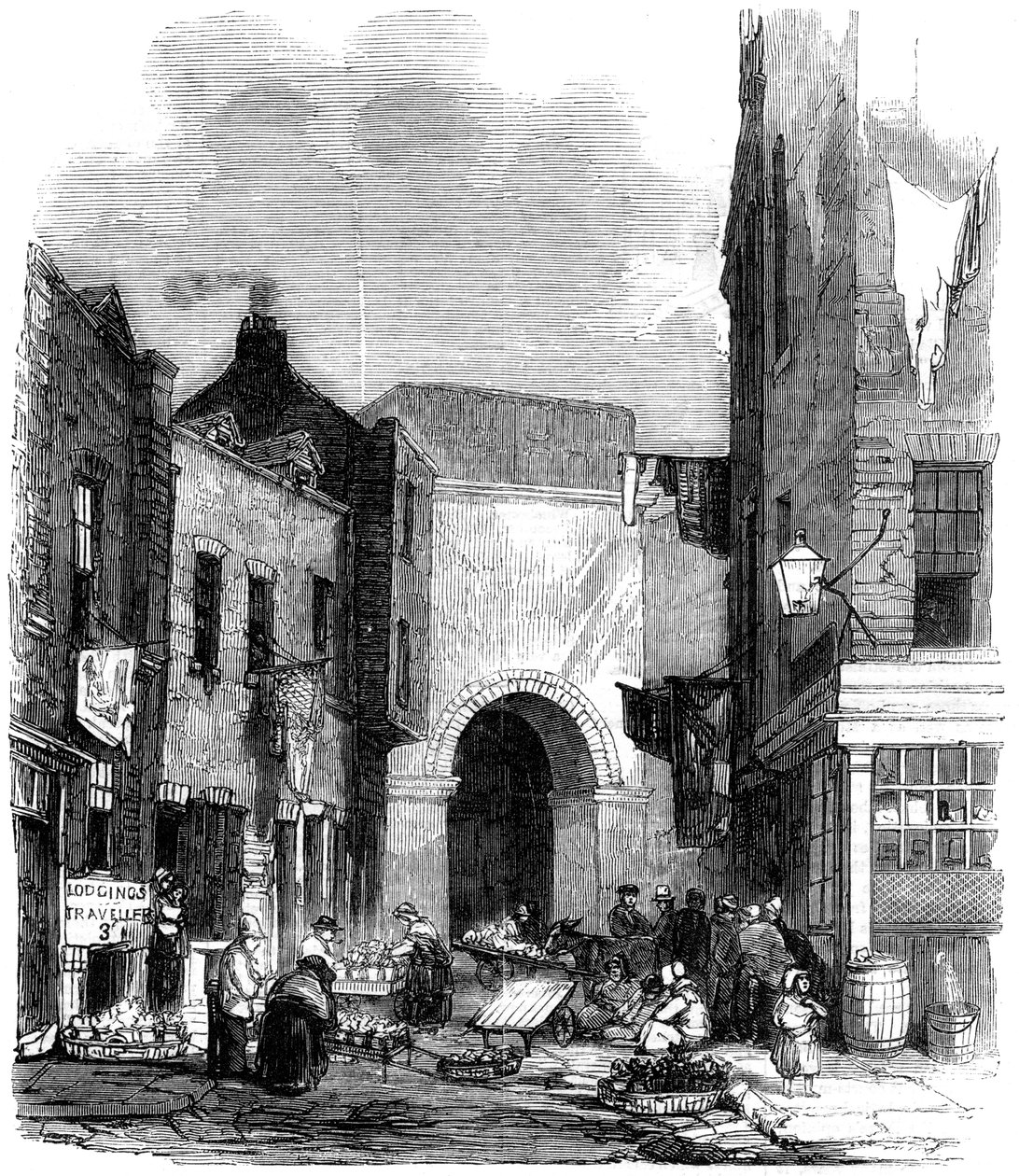 Water Tank in St Giles in the Fields, London by Unbekannt
