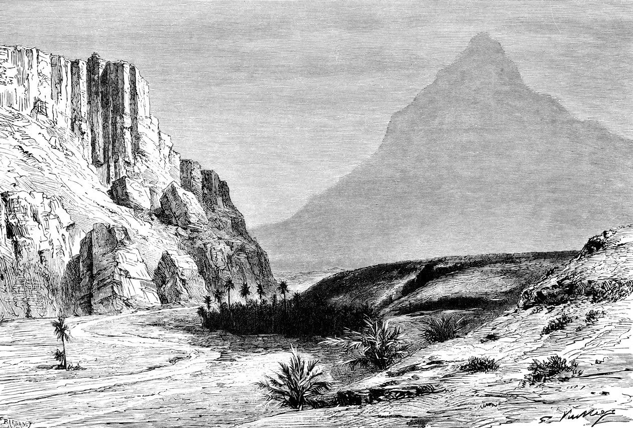Web El-Halluf, Near Figuig, Morocco, 1895 by Unbekannt