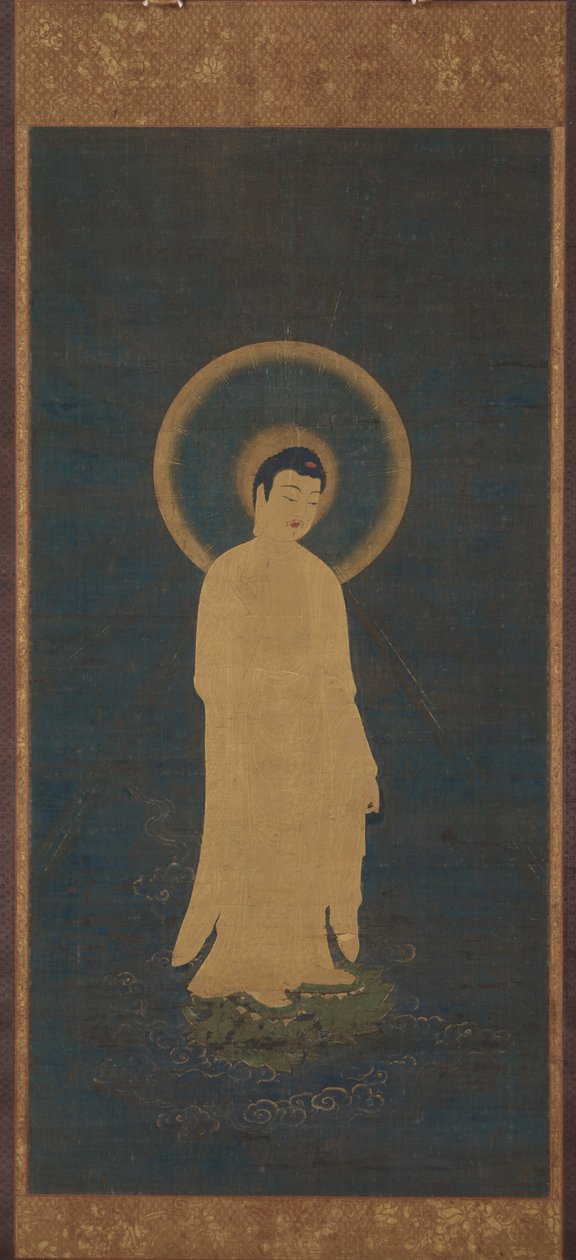 Welcoming Descent of Amida Buddha Raigo by Unbekannt