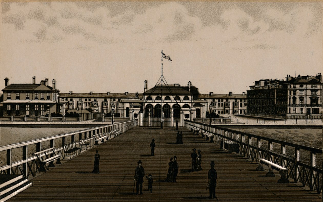 Wellington Pier, c1880 by Unbekannt
