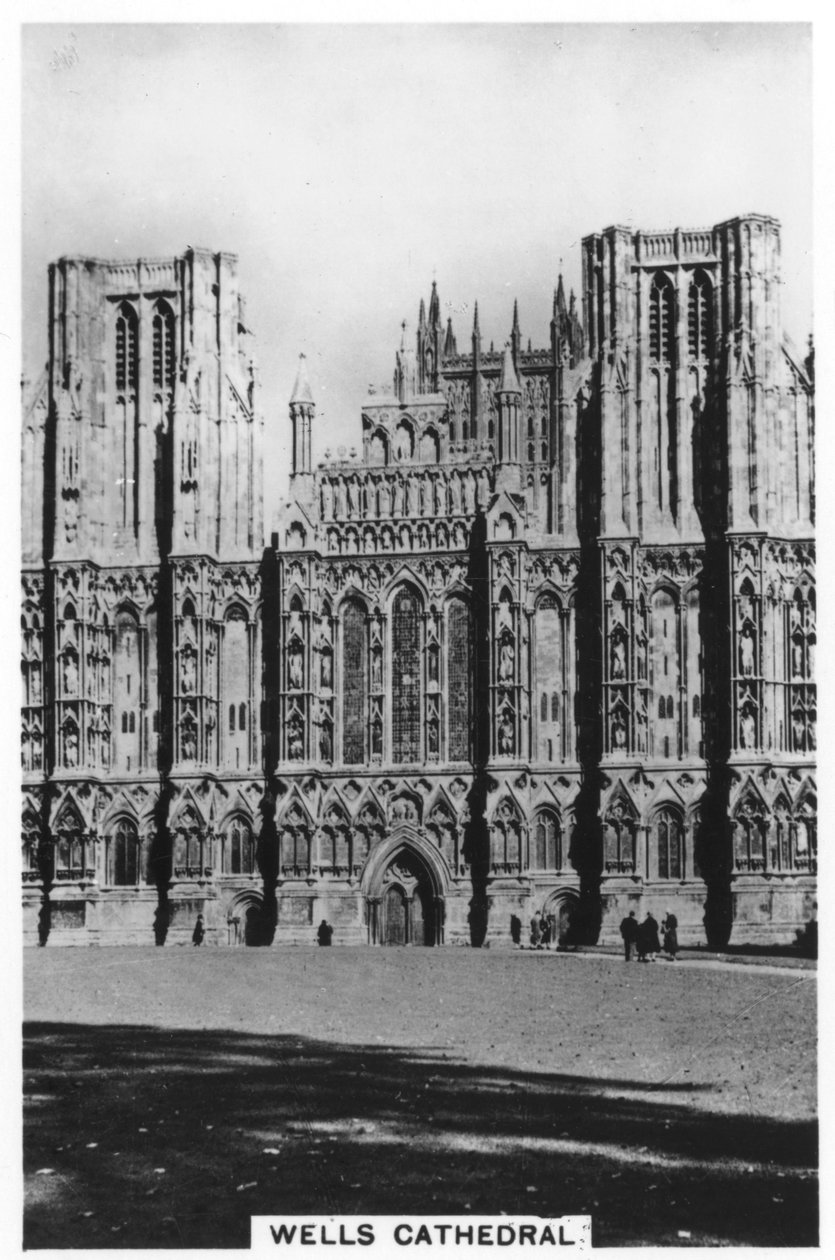 Wells Cathedral, Wells, Somerset, England, 1936 by Unbekannt