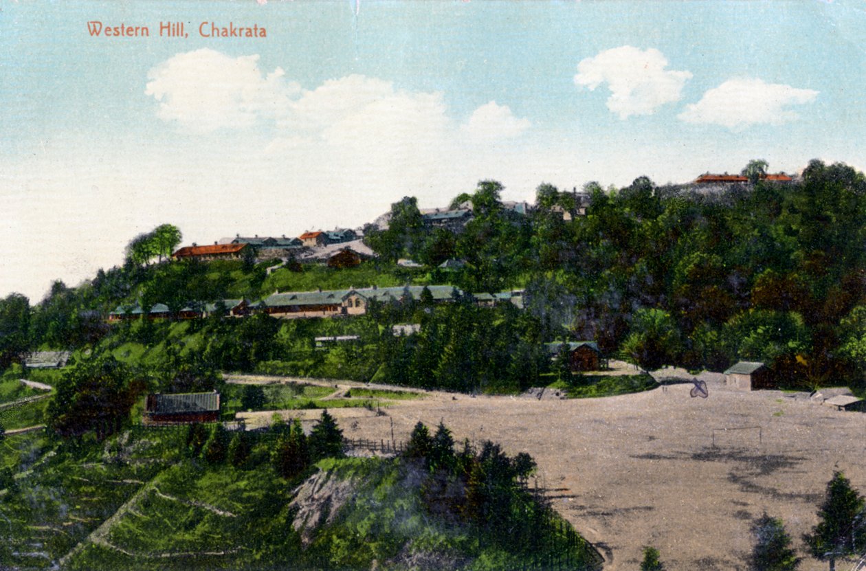 Wester hill, Chakrata, India, 20th century by Unbekannt