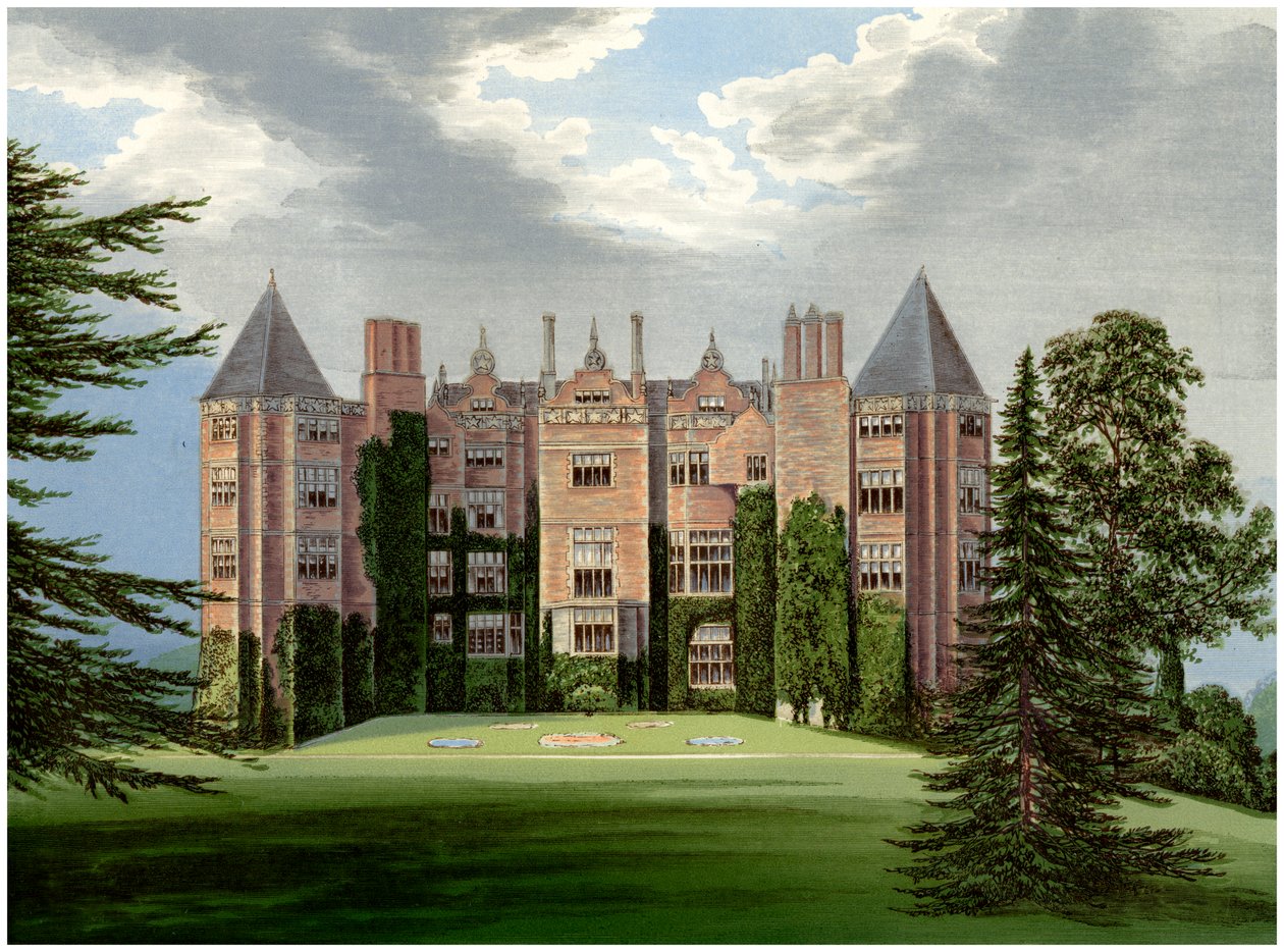 Westwood Park, Worcestershire, home of Lord Hampton by Unbekannt