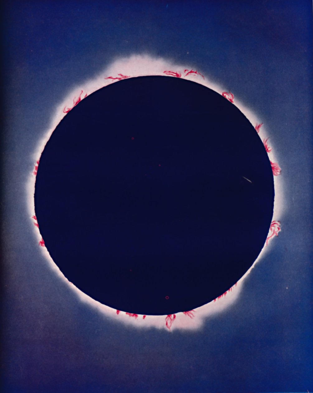 What Is Seen During the Few Moments of a Total Eclipse, c1935 by Unbekannt