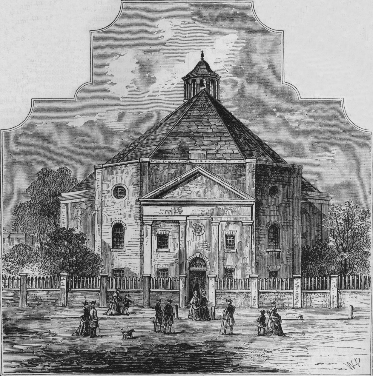 Whitefields Tabernacle, Tottenham Court Road, Westminster, London by Unbekannt