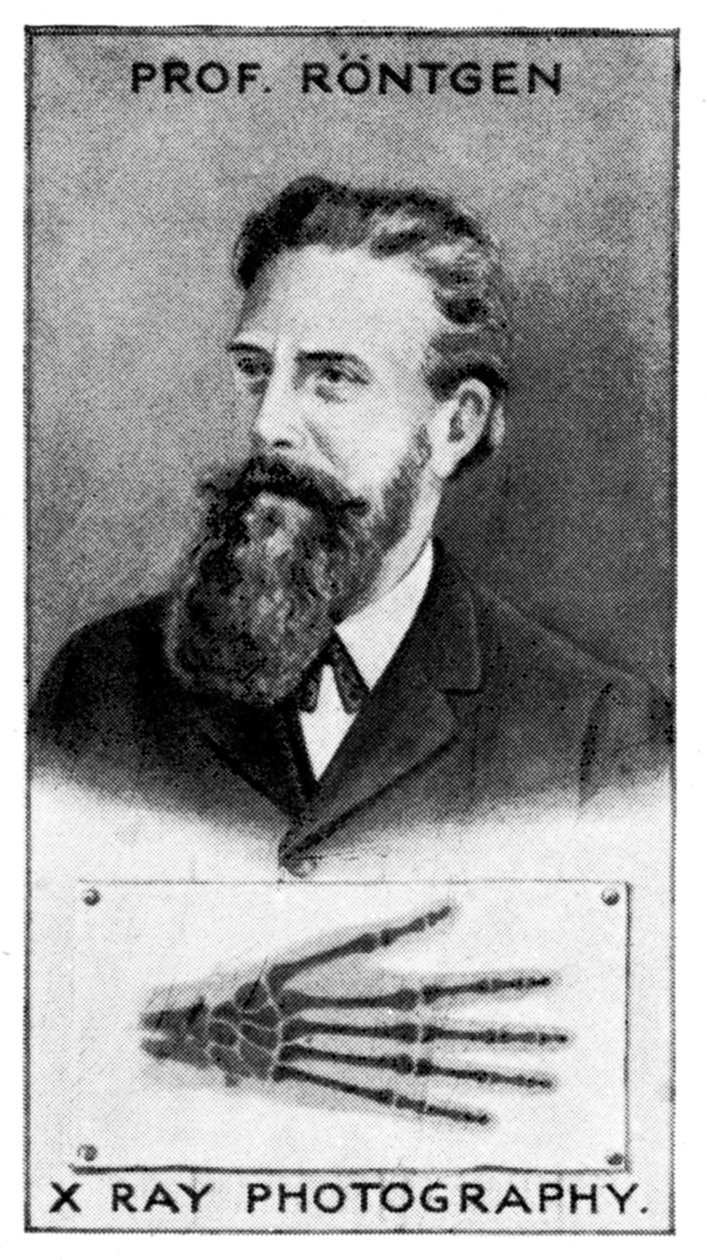 Wilhelm Conrad Roentgen, German physicist by Unbekannt
