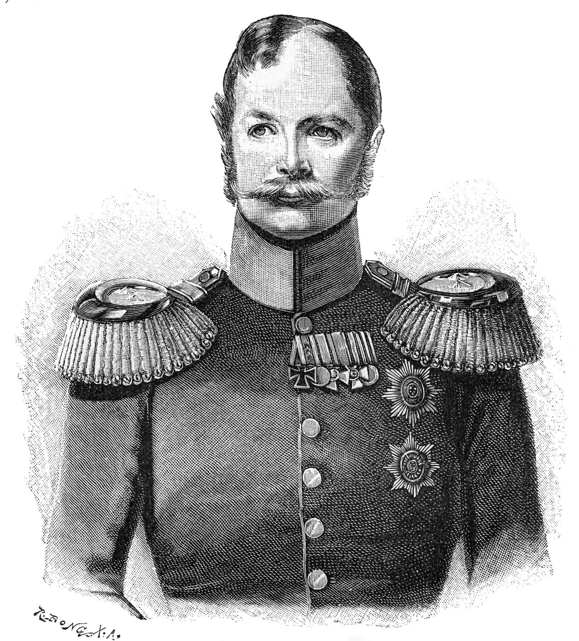 Wilhelm II, Emperor of Germany by Unbekannt