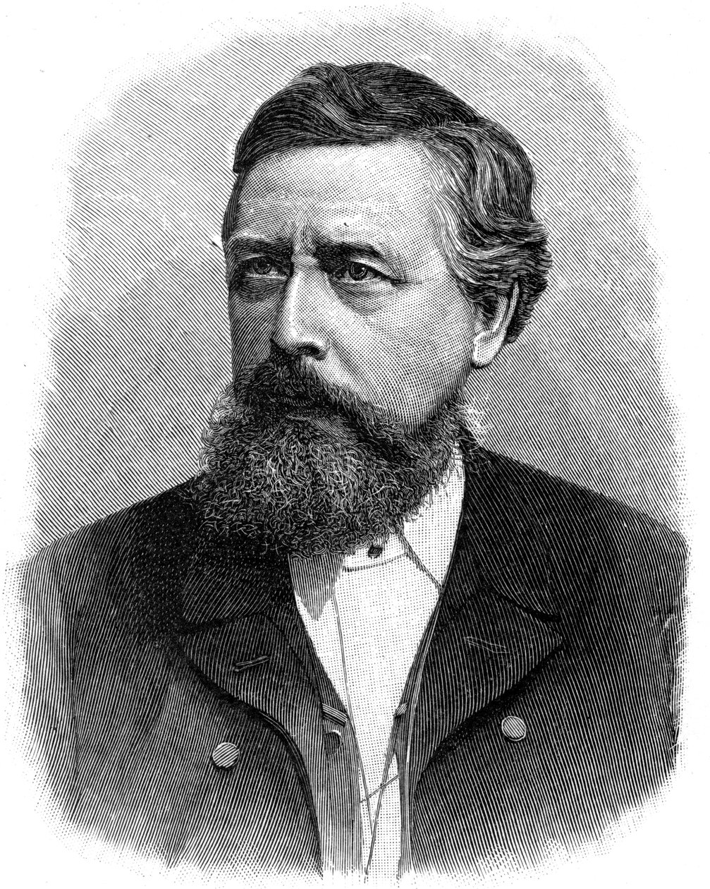 Wilhelm Liebknecht, 19th century German social democrat by Unbekannt