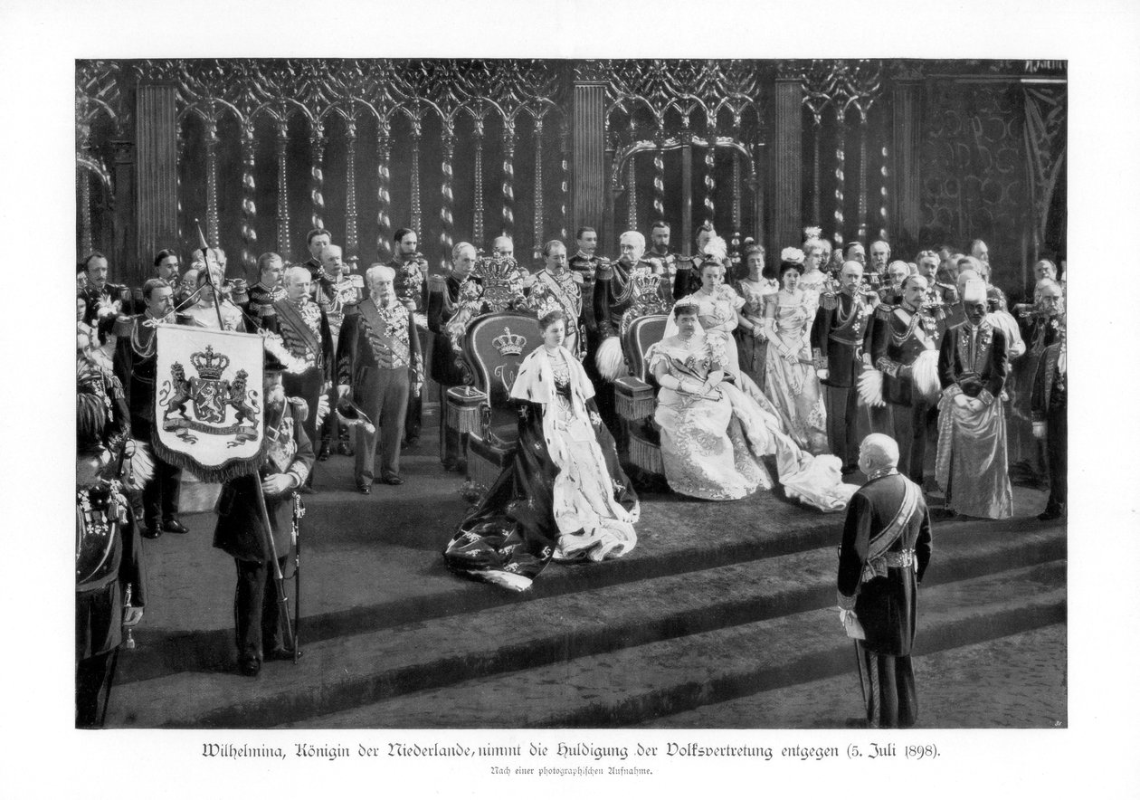 Wilhelmina of the Netherlands, 5 July 1898, 1900 by Unbekannt
