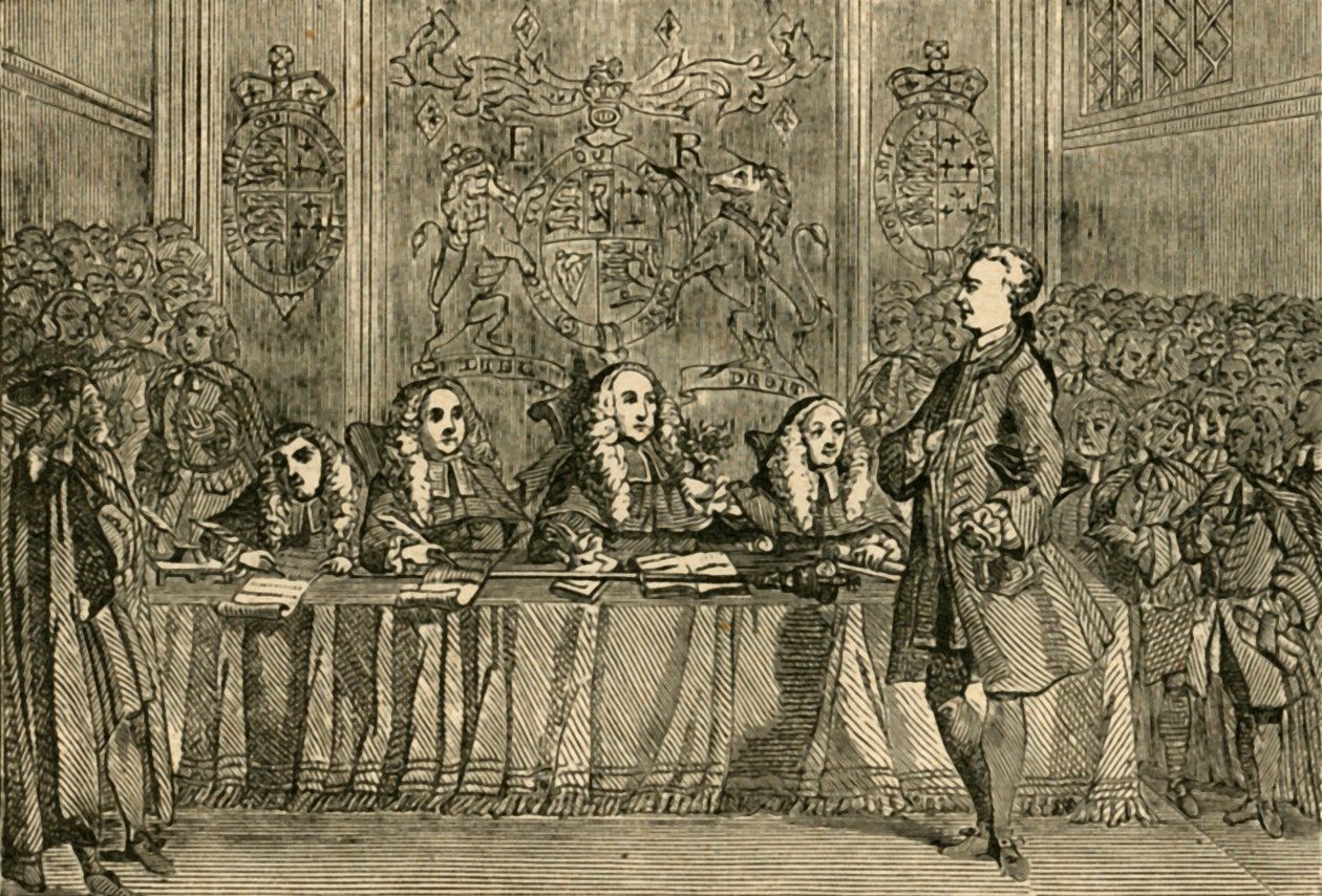 Wilkes on his Trial by Unbekannt
