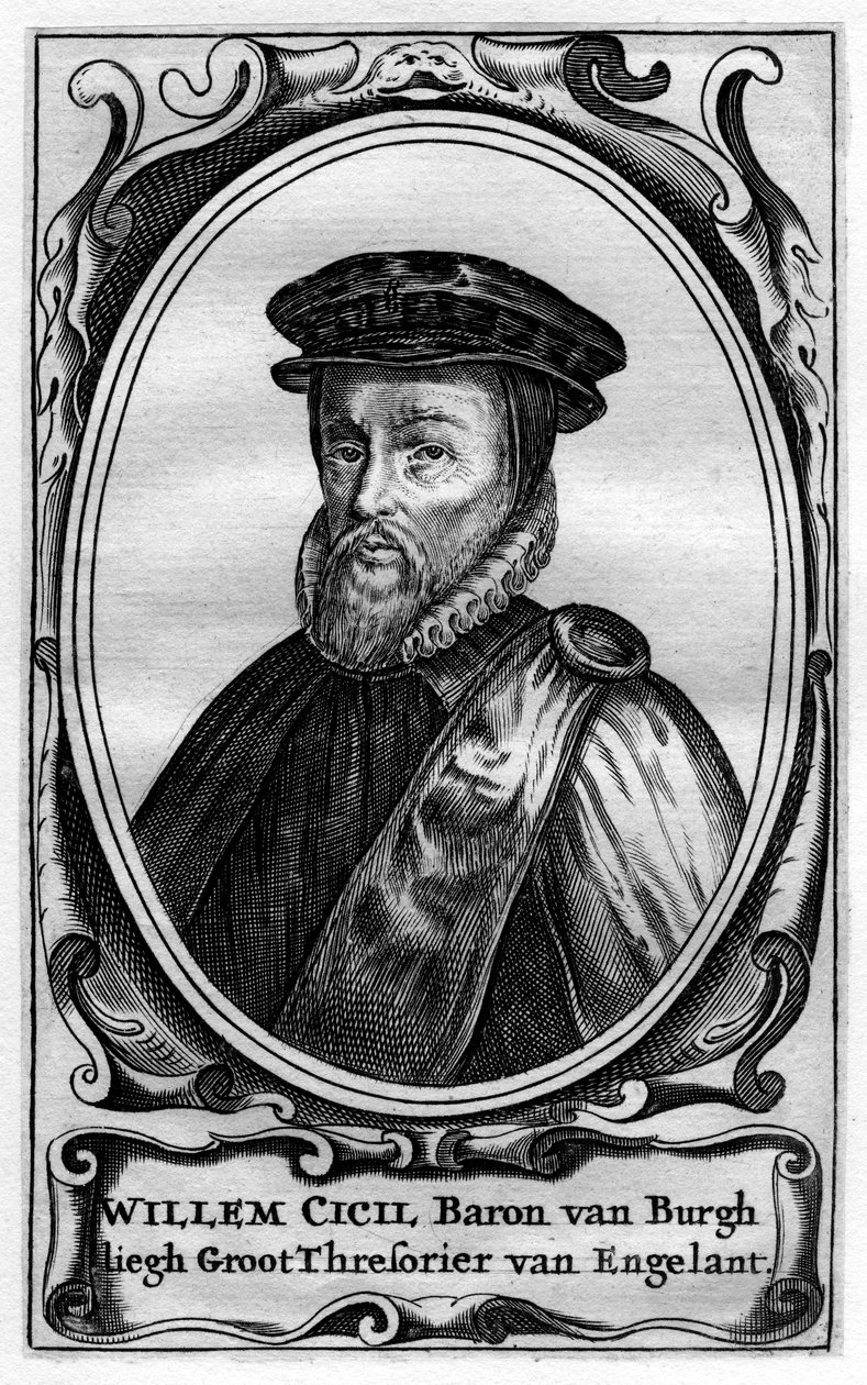 Willem Cecil, 1st Baron Burghley, 16th Century English Statesman by Unbekannt