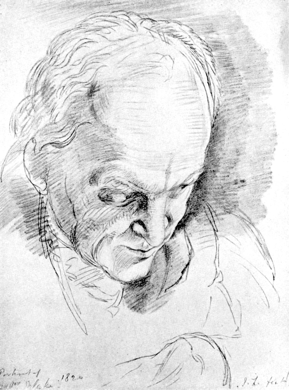 William Blake, English Mystic, Poet, Painter and Engraver by Unbekannt
