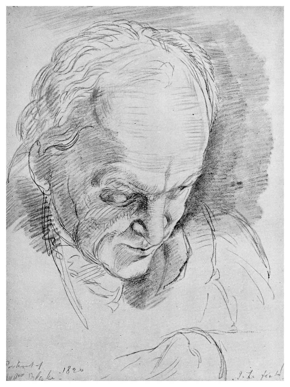 William Blake, English mystic, poet, artist and engraver by Unbekannt