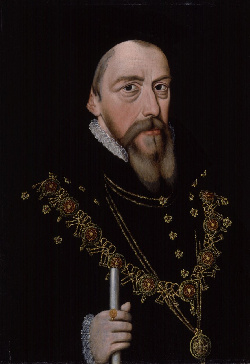 William Cecil, 1st Baron Burghley by Unbekannt