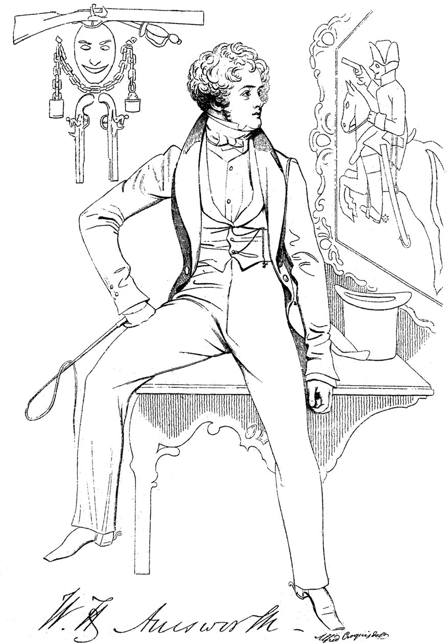 William Harrison Ainsworth, English Historical Novelist by Unbekannt