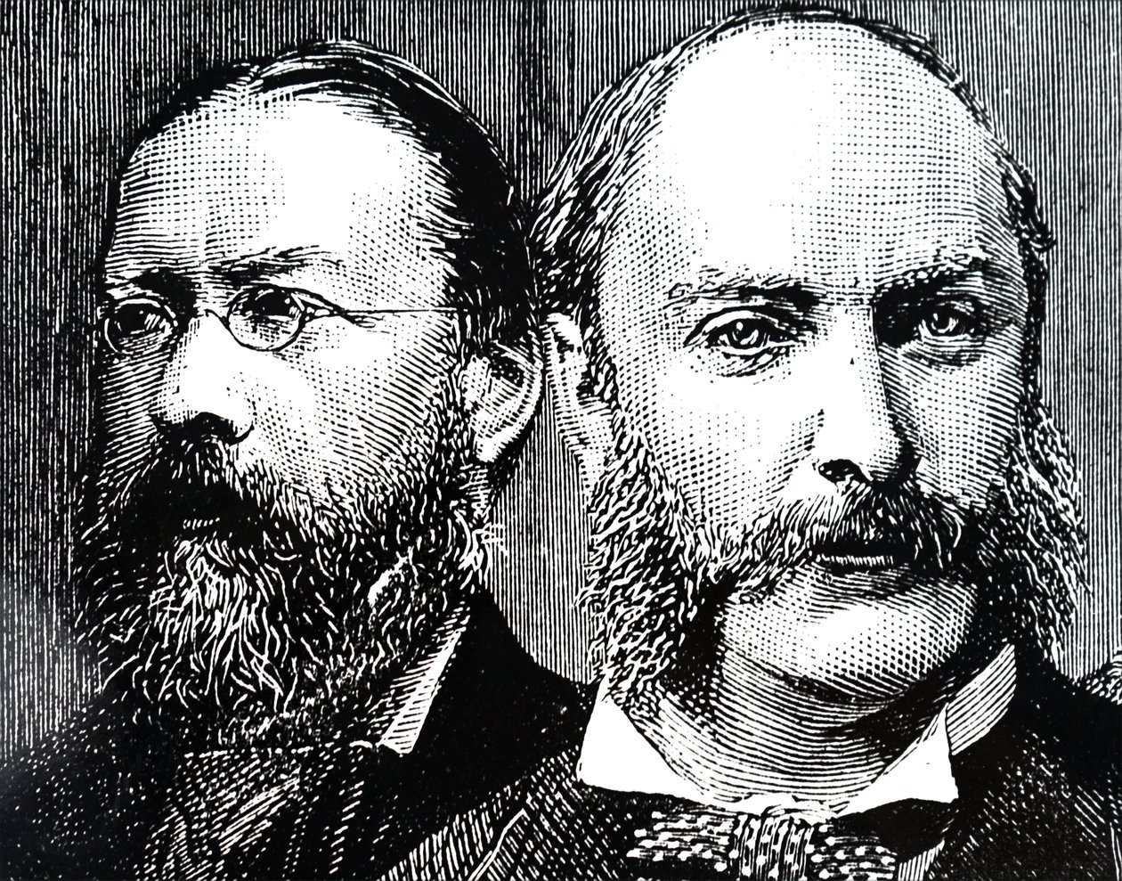 William Henry Preece and John William Strutt by Unbekannt